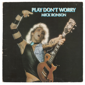 Lot #503 Mick Ronson - Image 1
