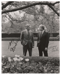 Lot #50 Jimmy Carter and Walter Mondale - Image 1