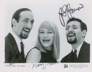 Lot #435  Peter, Paul, and Mary - Image 1