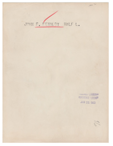 Lot #78 John F. Kennedy - Image 2