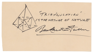 Lot #287 Buckminster Fuller