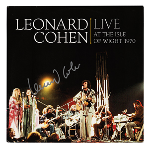 Lot #453 Leonard Cohen