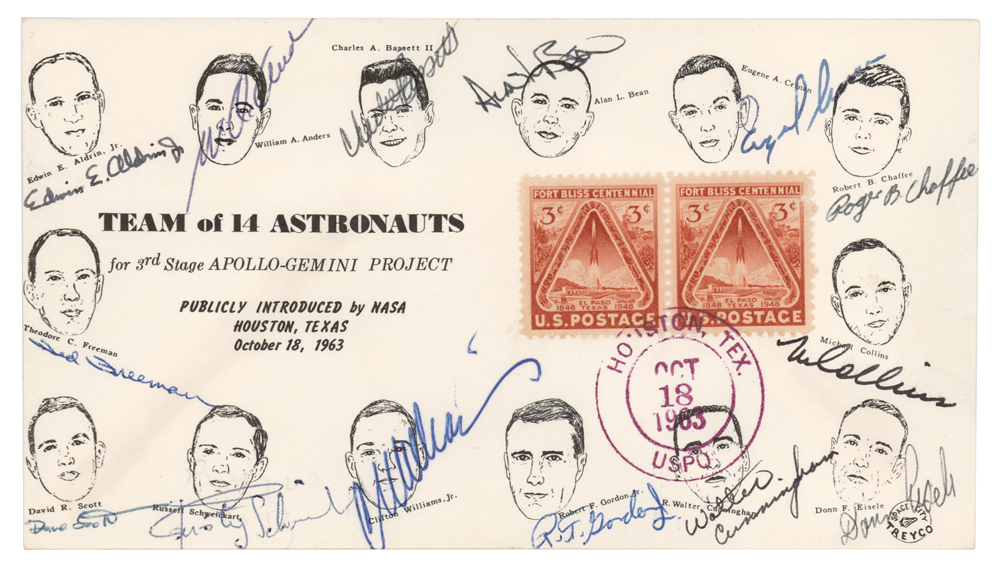 Lot #3072  NASA Astronaut Group 3