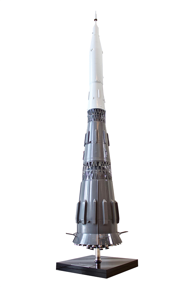 Lot #3644  Soviet Russian N1-L3 Moon Rocket Model
