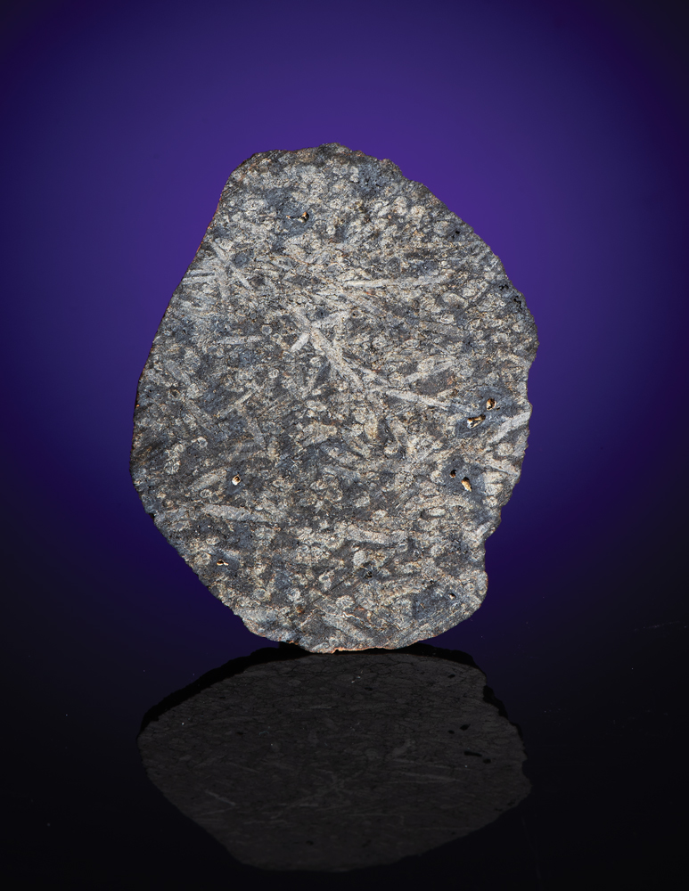 Lot #3719  NWA 10761 Martian Meteorite Slice
