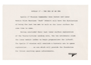 Lot #3474  Apollo 17 Grumman Press Kit - Image 5