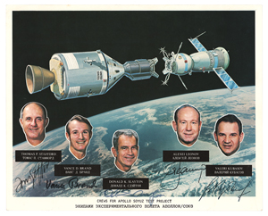 Lot #3581  Apollo-Soyuz