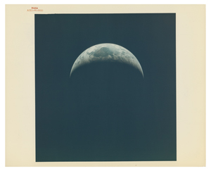 Lot #3215  Apollo 11 Original 'Type 1' Photograph