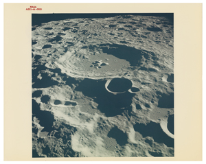 Lot #3216  Apollo 11 Original 'Type 1' Photograph - Image 1