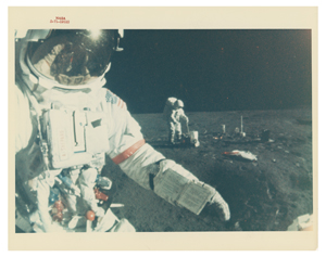 Lot #3304  Apollo 14 Original 'Type 1' Photograph
