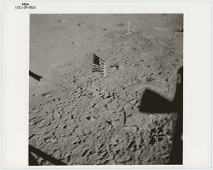 Lot #3217  Apollo 11 Original 'Type 1' Photographs (2) - Image 2
