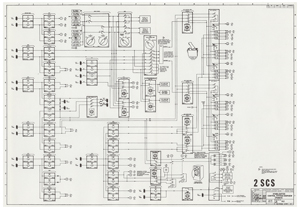 Lot #3246 Richard Gordon's Apollo 12 Flown CSM Stabilization Control System Schematic - Image 3