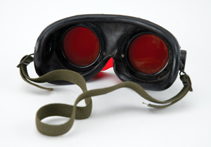 Lot #3715  WWII Variable-Density Gunner's Goggles - Image 3