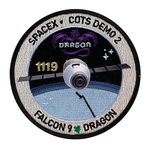 Lot #3658  SpaceX Flown COTS Demo Flight 2 Patch