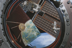Lot #3554  Soyuz TMA-14/ISS Flown Painting by Jan Fekete - Image 3