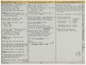Lot #3468 Gene Cernan's Apollo 17 Lunar Surface-Flown EVA Prep and Post Cards - Image 6