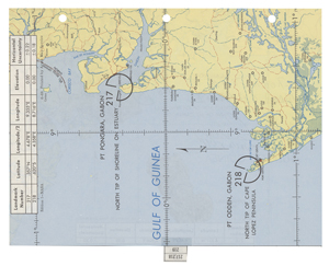 Lot #3158  Apollo 10 Flown Earth Map - Image 2