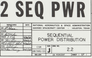 Lot #3269  Apollo 13 Flown Command Module Data Systems Schematic - Image 3