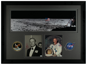 Lot #3191 Neil Armstrong and Buzz Aldrin