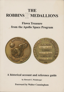 Lot #3514 Charlie Duke, Walt Cunningham, and Gerry Griffin Signed Robbins Medallion Guide - Image 4