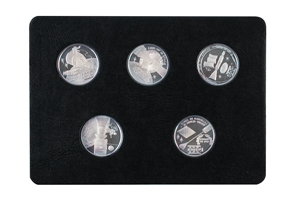 Lot #3087  International Mint Space Medal Sets - Image 2