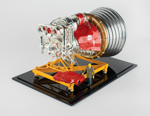 Lot #3641  Saturn F-1 Engine Model - Image 2