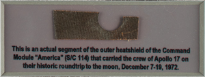 Lot #3473  Apollo 17 Flown Heat Shield - Image 2