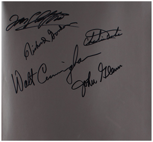 Lot #3344 Al Worden's Multi-Signed Astronauts and Alan Bean Books - Image 3