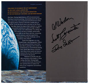 Lot #3344 Al Worden's Multi-Signed Astronauts and Alan Bean Books - Image 4