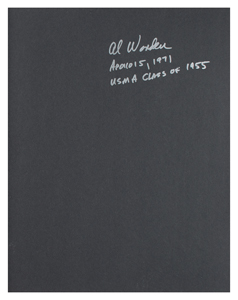 Lot #3363 Al Worden's Signed West Point Book - Image 2
