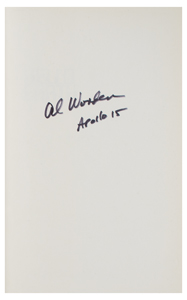 Lot #3362 Al Worden's Signed 'Hello Earth' Book - Image 2