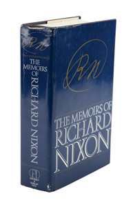 Lot #3361 Al Worden's Richard Nixon Signed Book - Image 3