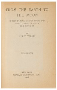 Lot #3355 Al Worden's Jules Verne Book - Image 5