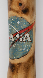 Lot #3397 Al Worden's Apollo 15 Walking Stick - Image 7