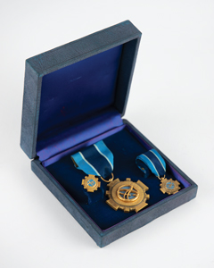 Lot #3381 Al Worden's NASA Distinguished Service Medal - Image 4