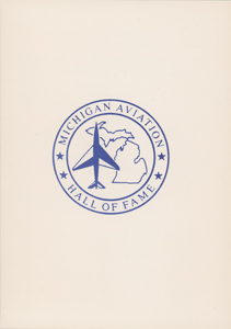Lot #3404 Al Worden's Michigan Aviation Hall of Fame Medal - Image 5