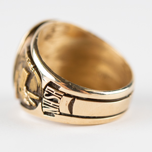 Lot #3378 Al Worden's Gold Apollo 15 Astronaut Ring - Image 4