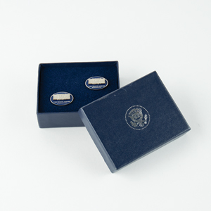 Lot #3399 Al Worden's Cufflinks from the Donald Trump White House - Image 4