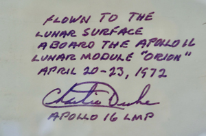 Lot #3442 Charlie Duke's Apollo 16 Lunar-Surface Flown LM Electrical Diagram - Image 2