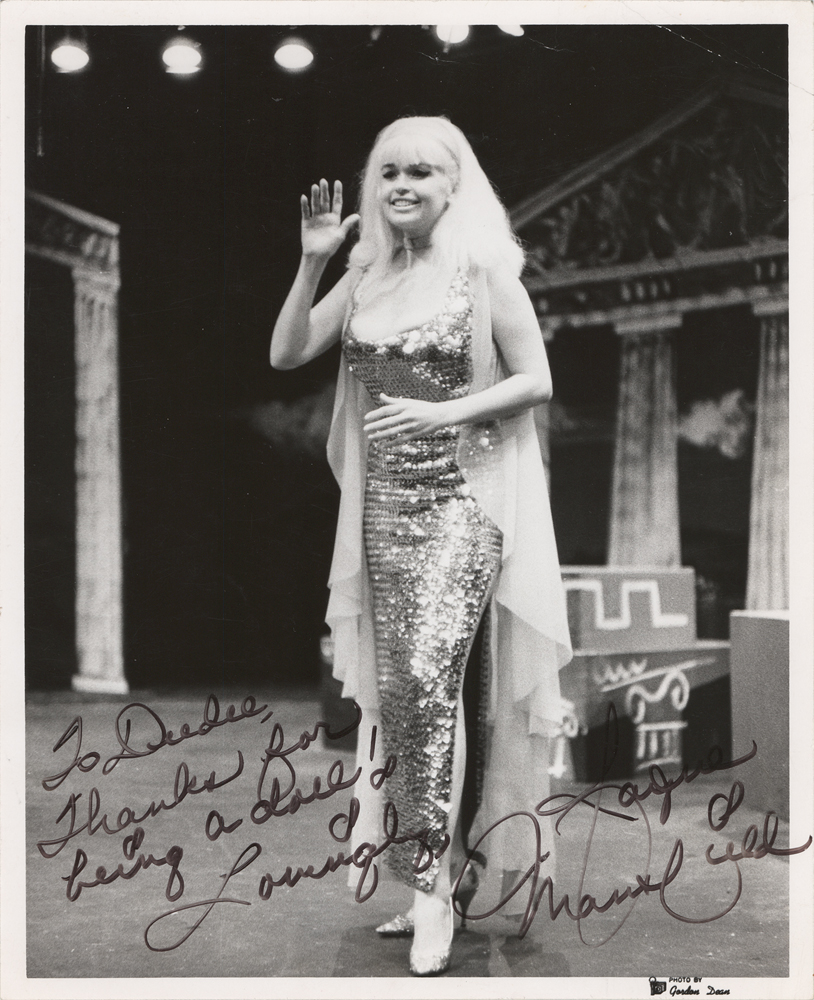 Jayne Mansfield | Sold for $368 | RR Auction