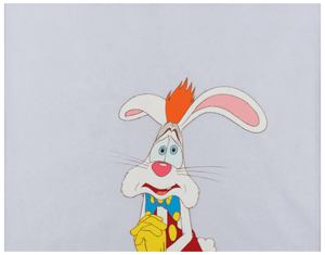 Lot #743 Roger Rabbit production cel from Who Framed Roger Rabbit - Image 1
