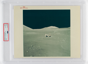 Lot #285  Apollo 17 Original 'Type 1' Photograph
