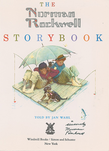 Lot #347 Norman Rockwell