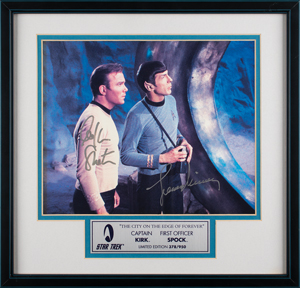 Lot #554  Star Trek: Shatner and Nimoy