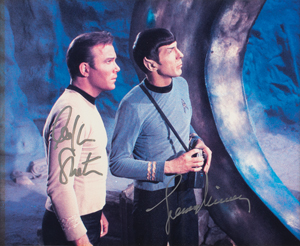 Lot #554  Star Trek: Shatner and Nimoy - Image 2