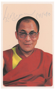 Lot #179  Dalai Lama