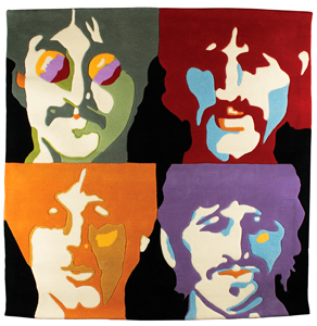 Lot #433  Beatles: Yellow Submarine 'Portraits' Rug
