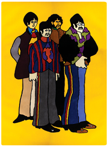 Lot #431  Beatles: Yellow Submarine 'Band' Rug
