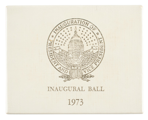 Lot #102 Richard Nixon: 1973 Inaugural Ball Cufflinks - Image 2
