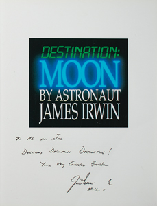 Lot #323 Al Worden's Jim Irwin Signed Book - Image 2